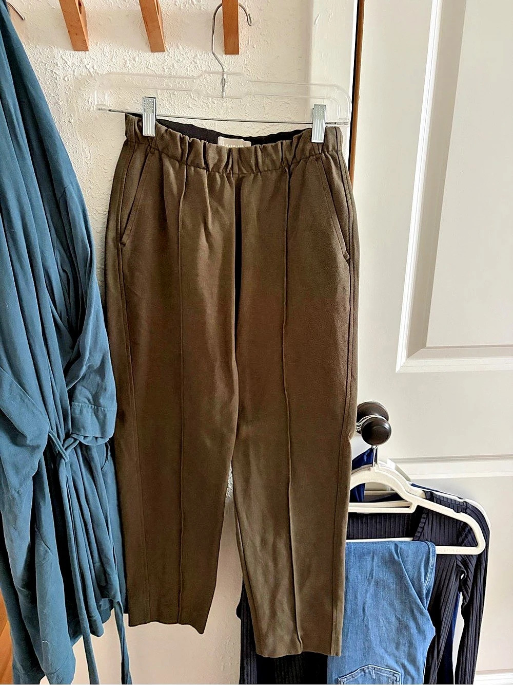 Everlane The Dream Pant Women'Small Cropped Pants Cotton Size Small